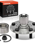Honda Odyssey Front Wheel Bearing And Hub Kit 5 Lug 5 Stud Wheel Hub Assembly For 2005 2006 2007 2008 2009 2010 Ready To Install Tough GCr15 Steel No ABS Sensor Included Keeps Your Ride Rolling box packaging and components