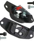 Built Tough Rear Tailgate Latch Lock Kit With New Cable Bolts Drops Right In On 1999 2000 2001 2002 2003 2004 2005 2006 2007 Chevy Silverado And GMC Sierra 1500 2500 3500 with latches and bolts.