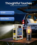 Hella Durable Hand Crank Generator, Portable 15600mAh Power Station For Emergency Backup with LED light and battery display.
