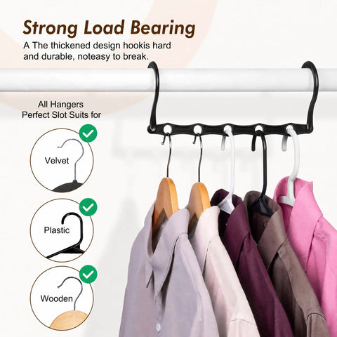 Straight Up Heavy Duty Space Saving Hangers 10 Pack Smart Closet Organizers For Coats And Suit Jackets Slim Vertical Multi Garment Holders That Crush Clutter And Keep Your Fit Lookin Sharp