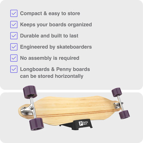Skateboard Holder Floor Stand For Decks And Longboards Dope Durable Space Saving Rack With Wall Mount Option holding longboard