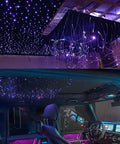 Mini 16W Twinkle Fiber Optic Light Kit With Music Activation, Remote And App Control, car headliner RGBW color star ceiling.