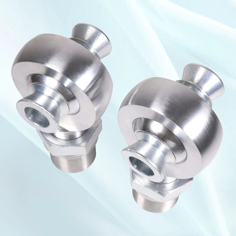 Ready To Roll 1 25 Inch Threaded Heim Joints Rod End Kit with 2 durable chromoly steel joints for heavy trucks.