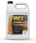 All In One Wood Stain And Sealer For Outdoor Wood Projects Semi Transparent Waterproof Finish In Cedar Tone Protects All Wood Types