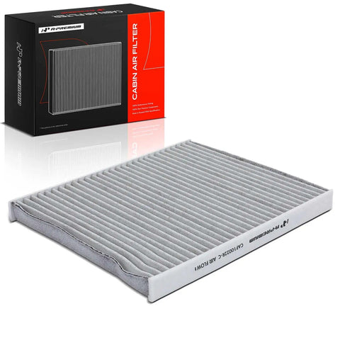 Cabin Air Filter With Activated Carbon For Jeep Gladiator 2020-2022 And Wrangler 2018-2023 box and filter detail