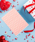 Pink Heart Shaped Bubble Mailers For Shipping Lightweight Plastic Packaging Bags For Small Biz Packaging Supplies Cute