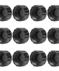 12 Pack Brass Garden Hose End Caps With Washers Three Quarter Inch Female End Caps That Fit Any Three Quarter Inch Male GHT Fittings