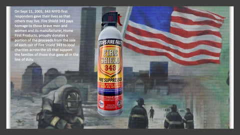Fast Action Aerosol Fire Suppressant Spray 18 Oz Quick Knockdown For Grease Electrical And Wood Flames Keep Your Home Car Or Rv Locked And Loaded In A Pinch Compact Emergency Firefighter For Garage Kitchen And Boat