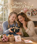 Mother and daughter exchanging a Travel Friendly Portable Sewing Kit With All The Essentials, perfect Mother's Day gift