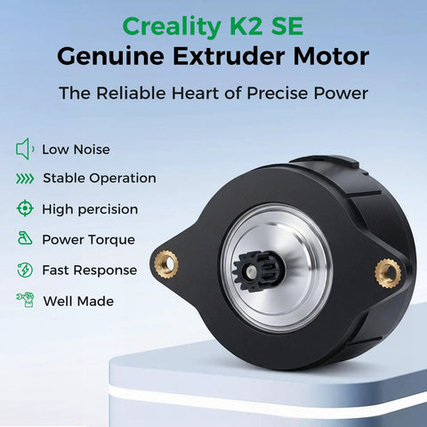 K2 SE Extruder Motor For 3D Printer Genuine 36 20 E Axis Stepper with cable, 12-tooth round shaft, Creality K2 SE fit