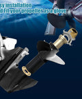Illustration of Brass Prop Hub Replacement Kit For Alpha One Style Outboard Propellers With Quicksilver Brass 835257Q1 835257K1
