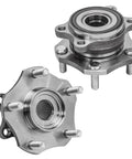 2 Piece Front Wheel Bearing Hubs Assembly Replacement For Nissan Rogue 2014 2023 Including Rogue Sport 2017 2022 And Qashqai 2017 2018 Pair