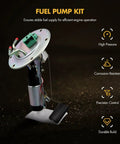 Heavy Duty Electric Fuel Pump For Honda CRV 1997 1998 1999 2 Liter 4 Cylinder Direct Fit Replacement view with connectors and durable build.