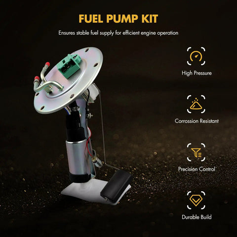 Heavy Duty Electric Fuel Pump For Honda CRV 1997 1998 1999 2 Liter 4 Cylinder Direct Fit Replacement view with connectors and durable build.