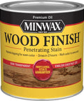 Real Deal English Chestnut Oil Based Wood Stain Semi Transparent Penetrating Finish in a quart can for wood projects.