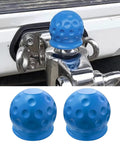 2 Inch Rubber Trailer Ball Cover 2 Pack Waterproof Towing Hitch Ball Protector Dustproof Sleeve Universal Fit For Truck RV Trailer Car Accessories Blue Durable Built Tough Weatherproof Quality