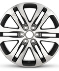 18 Inch Machined Gray Alloy OEM Rim For 2015 2020 Canyon Road Ready SUV Wheel Genuine OEM Replacement Fits TPMS Lug Nuts Valves And Winter Tires Easy Install