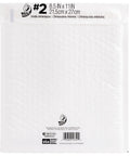 Water And Tear Resistant Poly Bubble Mailer With Air Lock Technology For Shipping Self Sealing Lightweight 8.5 Inch By 11 Inch White 25 Pack Great For Documents Catalogs And Small Packages