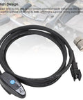 External Electric Bike Speed Sensor Cable With Real Time Feedback And Premium ABS Build displayed coiled with connector visible