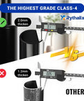 Comparison of 2.0mm and 1.2mm thick hydraulic lifts for Beefy 5.5 Inch Short Office Chair Cylinder Replacement With Heavy Duty 1000lbs Class 4 Hydraulic Lift Silent 360 Degree Spin Universal Fit For Sinking Desk And Gaming Chairs.