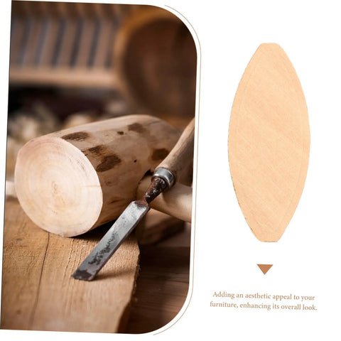 ProLevel Wood Biscuit Joiner And Tenon Slotting Tool showcasing a light yellow hardwood cutter with a wood background.