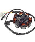GY6 8 Pole AC Stator Ignition With Copper Windings 5 Wires 150cc Capacity Direct Replacement