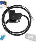 Washer Lid Lock Switch Assembly With Bezel Direct Replacement For WTW5010LW1 WTW5057LW0 MVW5430MW0 CAW45125LW1 Fits Whirlpool Maytag Crosley Models No Drain Spin Fix Replaces AP7002928 3 Wire Molex Plug