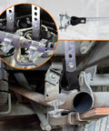 Rugged RV Exhaust Hanger For Generators And Onan 2500 4000 5500 Cummins Odyssey 1-1/2 Inch Tailpipe Replacement 1552174