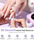 40,000 RPM Nail Drill For Pros With 30 Second Acrylic Removal And Low Noise Electric Nail File in use for acrylic removal
