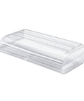 Transparent Magnetic Vent Air Deflector For Ceiling Fits 14 Inch Vents Low Profile 1.2 Inch Tall Non Adjustable 6 Inch Long