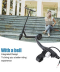 Electric Scooter Left Hand Brake Lever With Bell Hall Effect Waterproof Aluminum Alloy Handle Controller Replacement Brake Lever For Xiaomi E Scooter Durable Non Slip Quick Install Enhanced Braking Power And Reliable Performance Heavy Duty