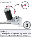 High-Performance RV Slide Out Actuator Motor Replacement Assembly for Through-Frame Systems with 18:1 Gear Ratio and 12V DC Power