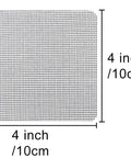 Self Adhesive Window Screen Patch Kit That Sticks Easy Fiberglass Patch Tape 4x4 inches gray heavy duty and durable