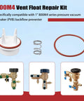 Vent Float Repair Kit For Watts 1 Inch 800QT Backflow Valve And 1 Inch Pressure Vacuum Breaker Replacement Parts 800M4