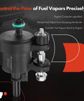 Vapor Canister Purge Solenoid Valve Replaces OE Unit for Chevy Buick GMC Cadillac Cars SUVs Fits Equinox Traverse Impala Camaro