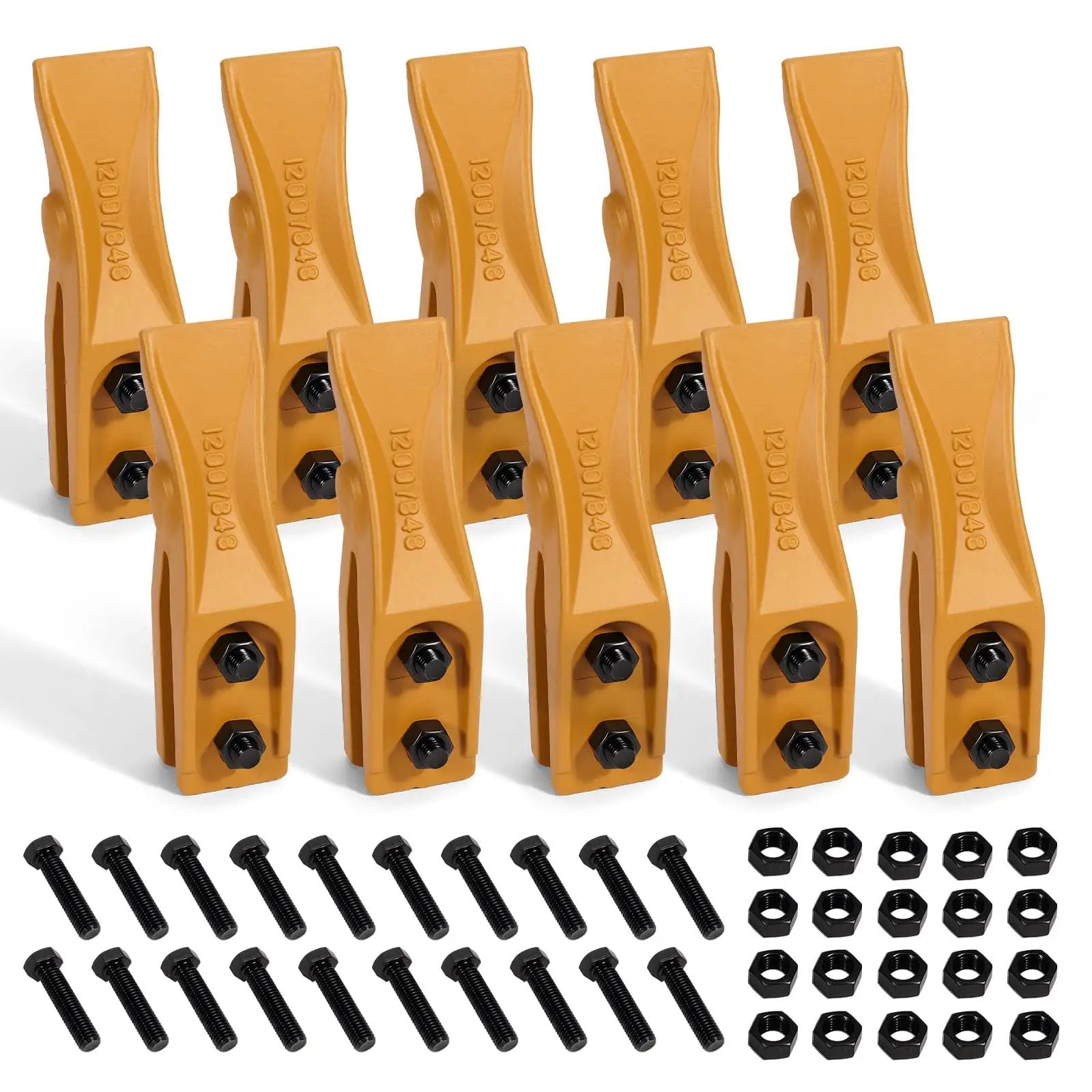 Five Pack Trenching Bucket Teeth | Backhoe & Skid Steer