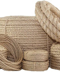 All Purpose Twisted Sisal Rope That Is Tough As Nails For Crafts Diy Gardening Decor And Outdoor Use Natural Thick Twine