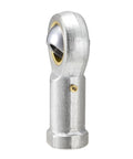 Half Inch Rod End Bearing With Pre Lubricated One Half Twenty Female Thread Right Hand For Industrial Linkages Built Tough With Nine Degree Misalignment Steel Body And Hardened Ball Joint For Heavy Duty Long Lasting Performance, steel rod end