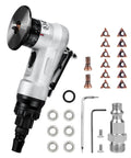 Heavy Duty Mini Pneumatic Chamfering Tool Handheld Air-Powered Deburring Machine For Metal And Wood with accessories.
