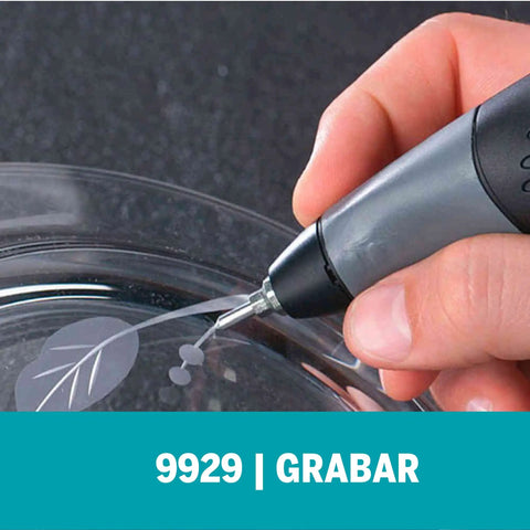 Hand using Diamond Point Engraver Bit For Rotary Tools Perfect For Engraving Metal Glass And Wood Personalize Your DIY Projects With Pro Grade Detail