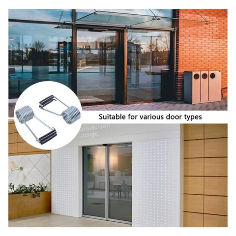 20 Pack Self Closing Door Closers Hinges With Torsion Spring for commercial doors, built tough steel butt hinge pins visible.