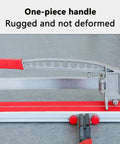 600mm To 1000mm Manual Tile Cutter with single rail laser positioning and heavy duty steel frame handle