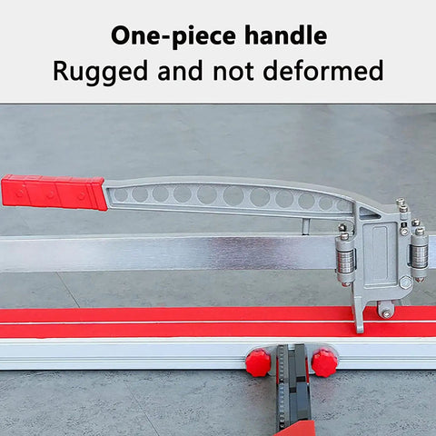 600mm To 1000mm Manual Tile Cutter with single rail laser positioning and heavy duty steel frame handle