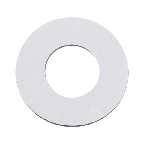 Washer from 3/4 Inch By 1-3/8 Inch Flange Ball Bearings Kit For Lawn Mower Front Wheel With E Clips Washers And Hub Caps Rugged Heavy Duty Chrome Steel Bearings