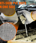 Roadside Emergency Car Tool Kit With Headlamp Jumper Cables Safety Gloves And Gear Bag For Men And Women in vehicle use