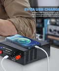 13.8V 30A DC Power Supply For Ham Radios And Bench Projects with phone charging via 5V 2A USB output
