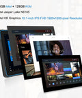 10.1 Inch Rugged Windows 11 Tablet IP68 Waterproof And Drop Resistant With 16Gb Ram 128Gb Storage 10000Mah Battery And Built In Barcode Scanner showcasing multiple screens.