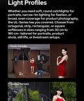 Professional Grade 23.6 Inch Octa Softbox With Bowens Mount used for studio and outdoor portrait lighting setup.