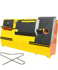 Portable CNC Rebar Bender Heavy Duty Stirrup Bending Machine For Steel Processing Job Site Ready with cut rebar shapes.
