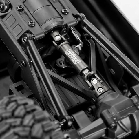 Beefed Up Hardened Steel Drive Shaft With D Shaped Holes For 1 24 Scale RC Crawlers Upgrades Tough Steel Construction